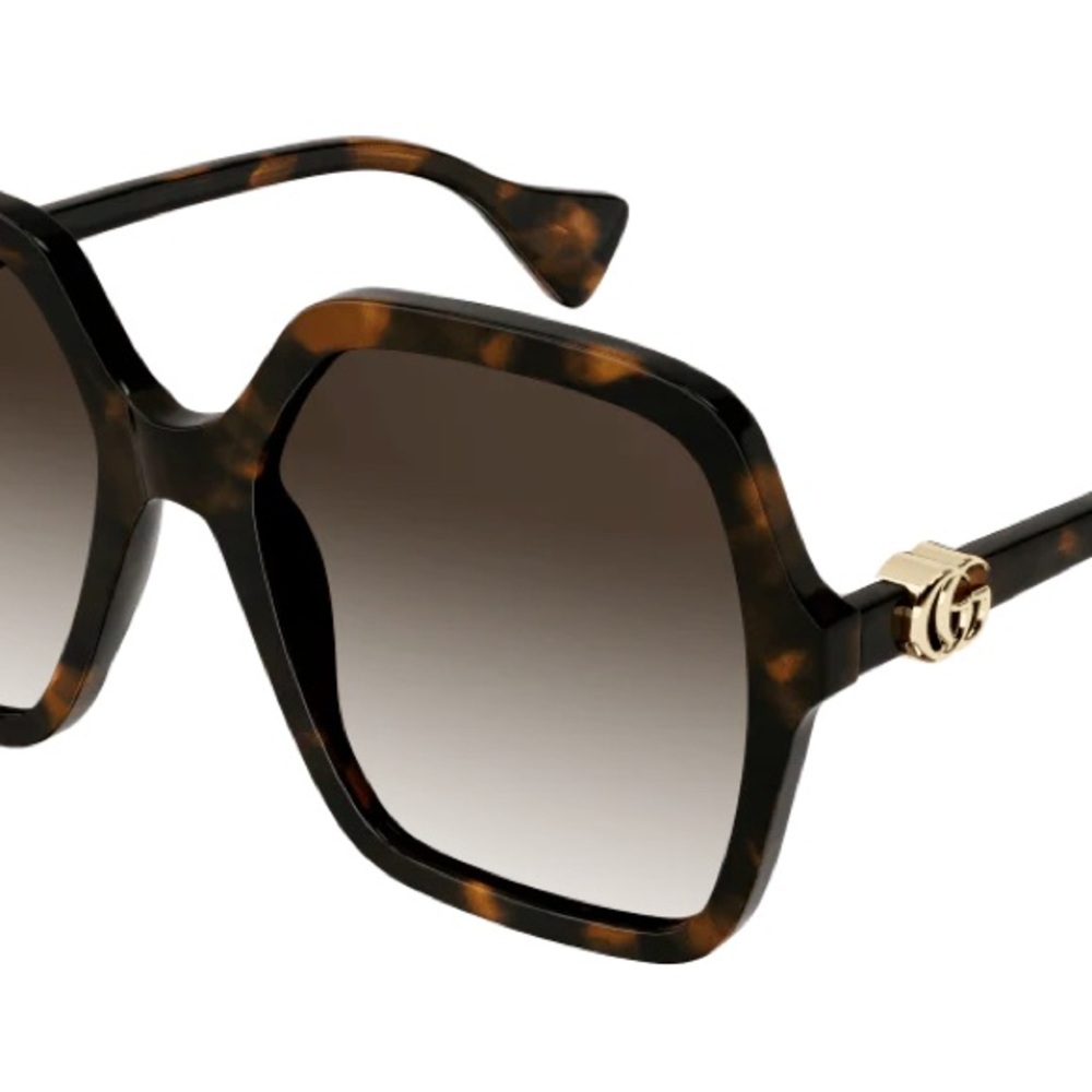 Gucci Brown Tortoise Sunglasses